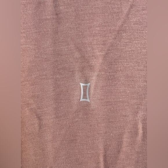 Kit and ace brushed mock neck dress mauve rose long sleeve casual athleisure - Picture 9 of 9